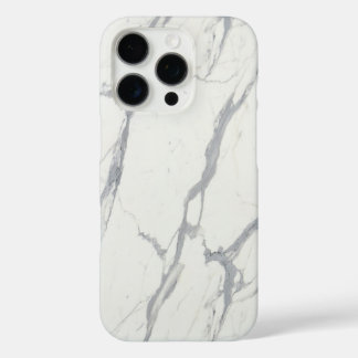 iPhone Case mit weißem Carrara Marble - Eleganter