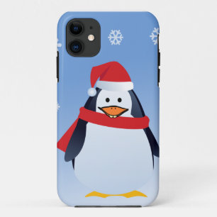 iPhone Case Penguin Weihnachten Weihnachtsmann