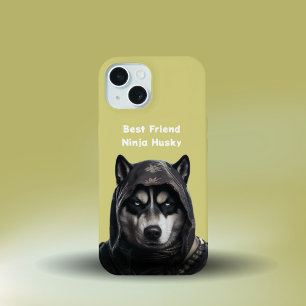 IPhone Case Personalisiert Slogan   Ninja Husky iPhone 15 Hülle
