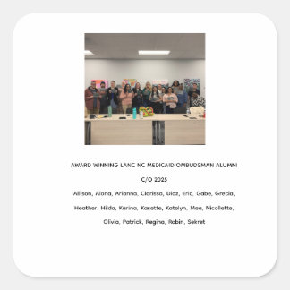 iPhone Case Quadratischer Aufkleber