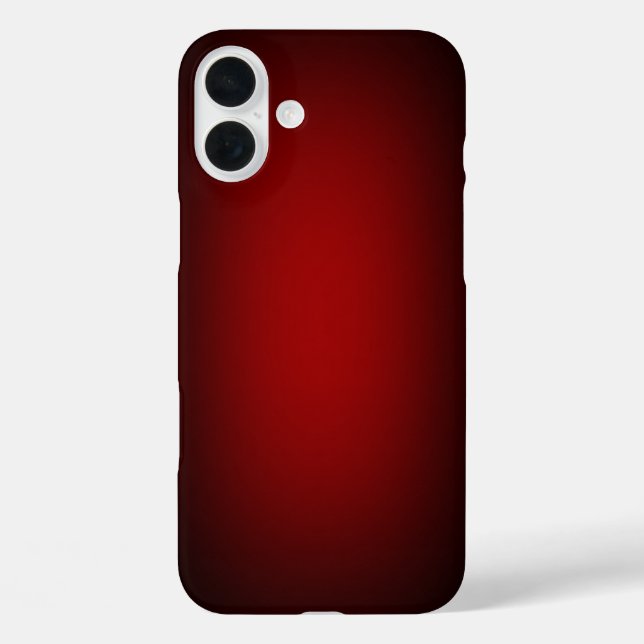iPhone Case: Rot / Schwarz Burst Style Case-Mate iPhone Hülle (Rückseite)