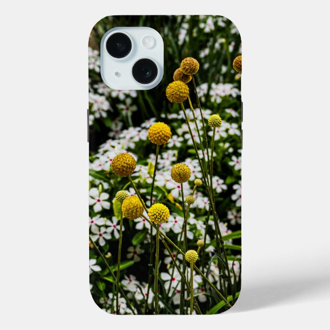 iPhone Case - Sommerliche Blume (Rückseite)