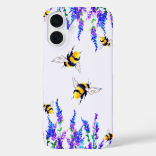 iPhone Case Spring Design für Blume und Bienen