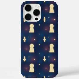 IPhone Case Starry Night Knife Keyhole Pattern