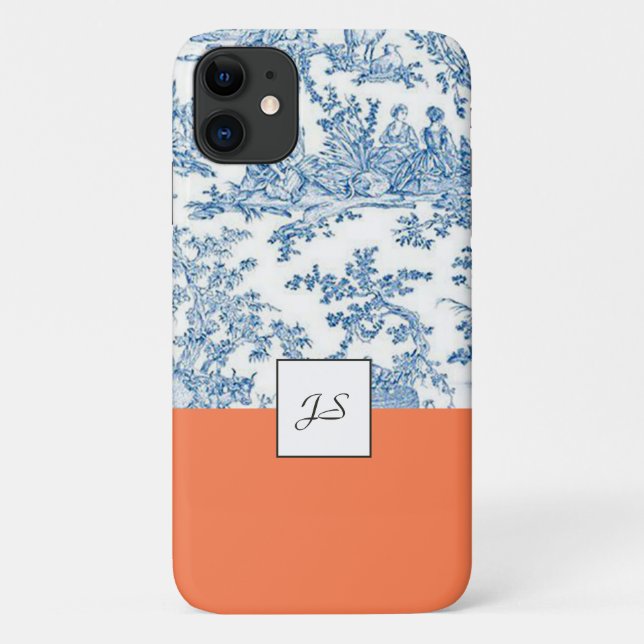 iPhone Case - Toile de Jouy (Rückseite)