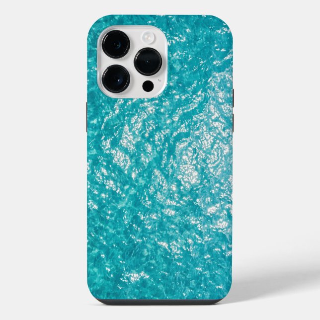 iPhone Case Turquoise Ocean Water Hülle (Rückseite)