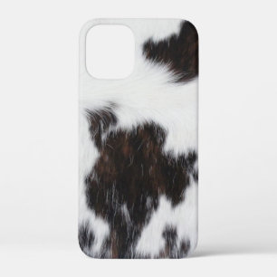 iPhone Case - Weiß-braunes Schwarz