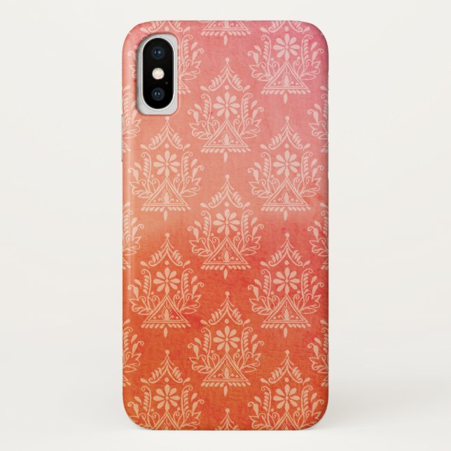 iPhone Cases im indischen Muster (Rückseite)