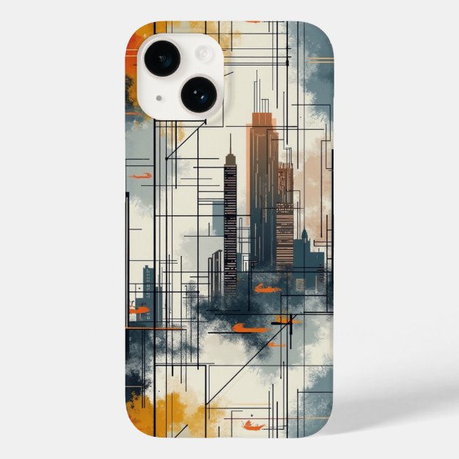 iPhone Cases (moderne Kunst) (Rückseite)