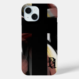 iPhone Cases Trend Abstrakt Schwarz-weiß Powdery