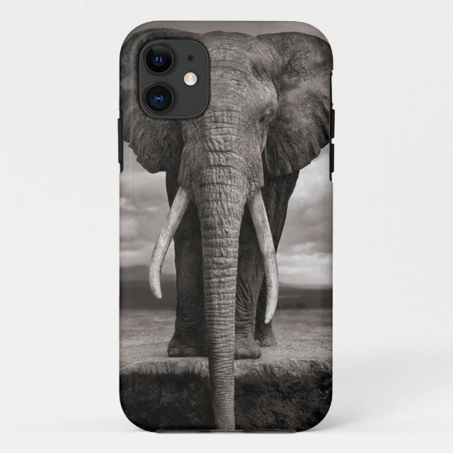 iphone, Elefant Case-Mate iPhone Hülle (Rückseite)