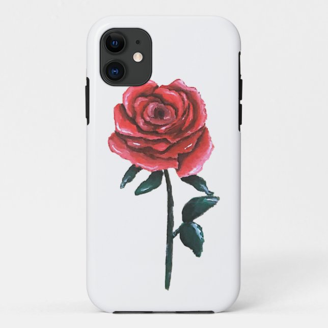 IPhone-Fall der Niedlichen Rose Case-Mate iPhone Hülle (Rückseite)