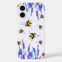 iPhone-Fall für Blume und Bienen