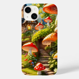 iPhone-Fall in Mushroom City Case-Mate iPhone 14 Hülle