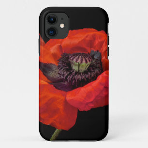 iPhone Fall "Mohnblume " 11 Hülle