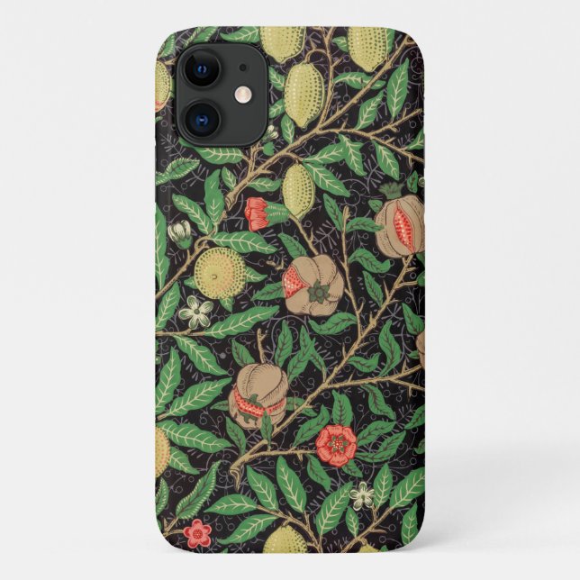 IPHONE-FALL: WILLIAM MORRIS : POMEGRANATE Case-Mate iPhone HÜLLE (Rückseite)