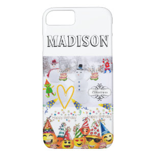 IPhone Fälle frohe Weihnachten glücklich Geburtsta Case-Mate iPhone Hülle