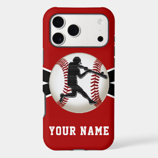 iPhone-Fälle von Rot und Weiß Baseball, Neueste zu