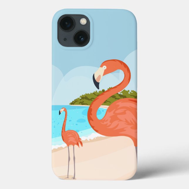 iPhone-Gehäuse-Design Rosa Flamingo, Aruba Case-Mate iPhone Hülle (Rückseite)