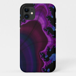 iPhone-Gehäuse mit lila Space-Fraktal Case-Mate iPhone Hülle