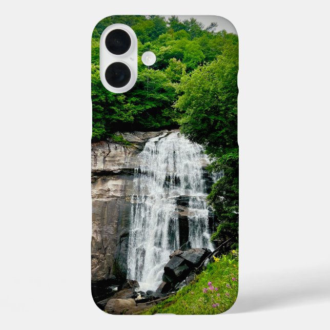 iPhone-Gehäuse mit Wasserfall-Motiv Case-Mate iPhone Hülle (Rückseite)