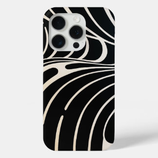 iPhone-Gehäuse Schwarzweiß-Wellen Case-Mate iPhone Hülle