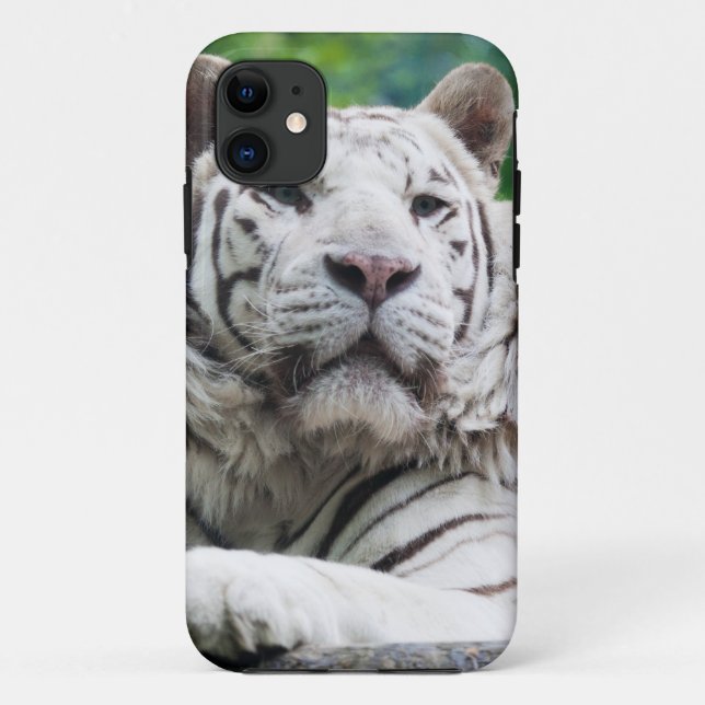 iPhone-Gehäuse von White Tiger Case-Mate iPhone Hülle (Rückseite)