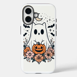 iPhone Halloween kawaii Ghost iPhone 16 Fall iPhone 16 Hülle