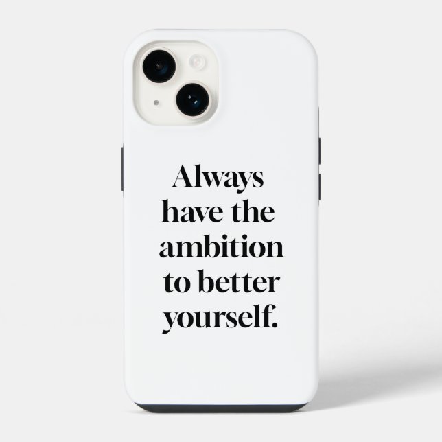 iPhone-Hülle Ambition iPhone Hülle (Rückseite)