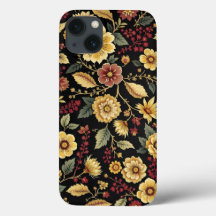 iPhone-Hülle Blumenmuster