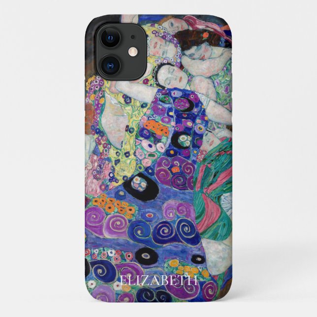 iPhone Hülle: GUSTAV KLIMT: JUNGFRAU Case-Mate iPhone Hülle (Rückseite)
