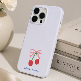 iPhone Hülle Kirsch Coquette Bogen Süße Handyhül iPhone 16 Pro Hülle