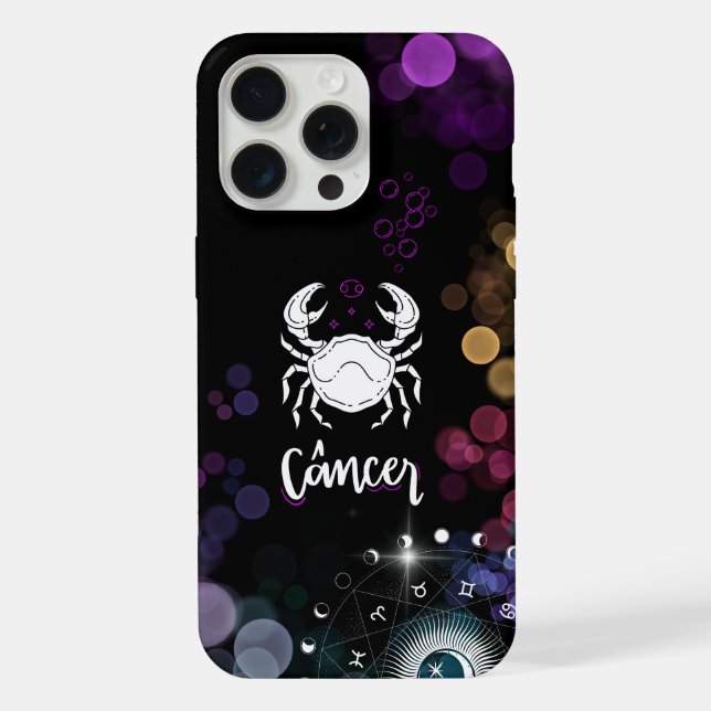 iPhone Hülle Krebs (Rückseite)
