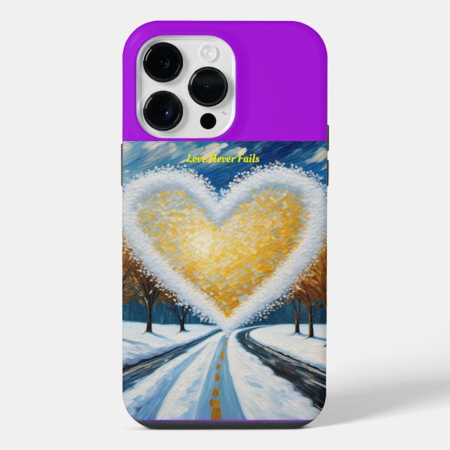 iPhone-Hülle - Liebe scheitert nie iPhone Hülle (Rückseite)