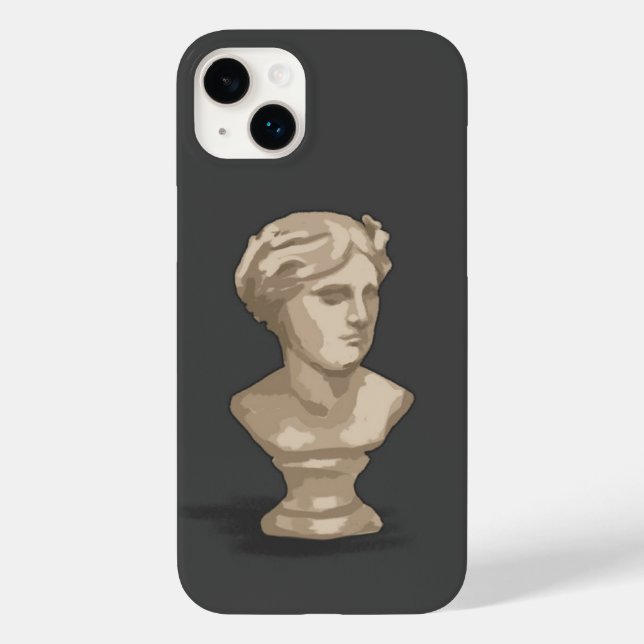 iPhone-Hülle mit Brustbild-Kunstwerk Case-Mate iPhone Hülle (Rückseite)