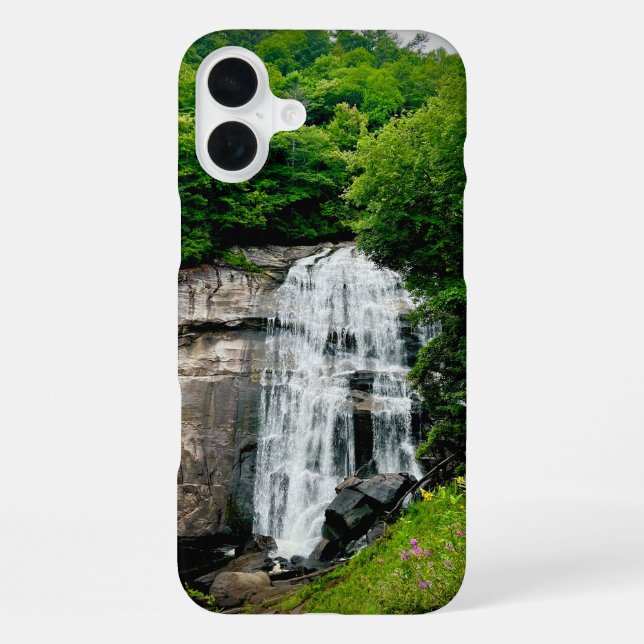 iPhone-Hülle mit Wasserfall-Motiv iPhone Hülle (Rückseite)