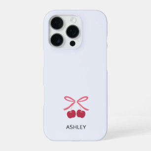 iPhone-Hülle   Süßer Kirsch-Schleifen-Cover iPhone 16 Pro Hülle
