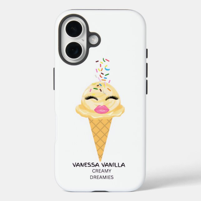 IPHONE-Hülle Vanessa Vanilla  Case-Mate iPhone Hülle (Rückseite)