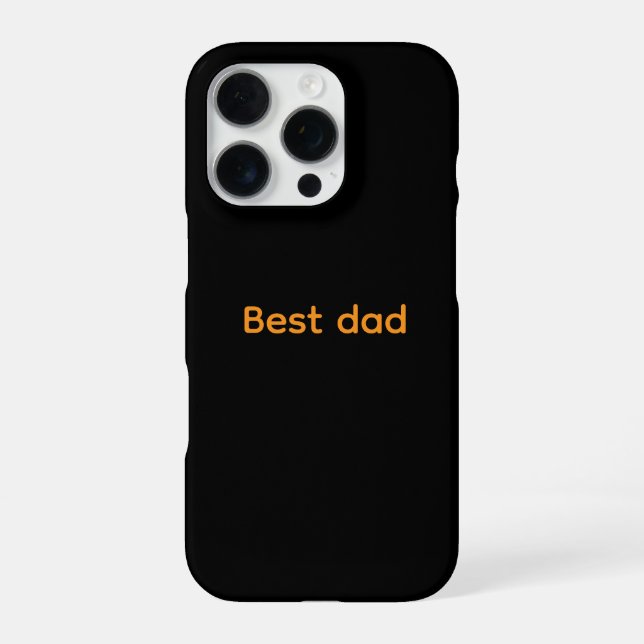 iPhone-Hüllen bester Papa iPhone Hülle (Rückseite)