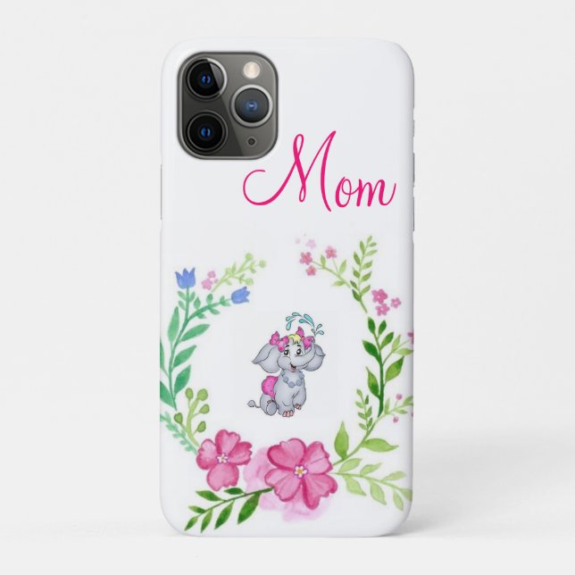 iPhone-Hüllen Elefant Mama Case-Mate iPhone Hülle (Rückseite)