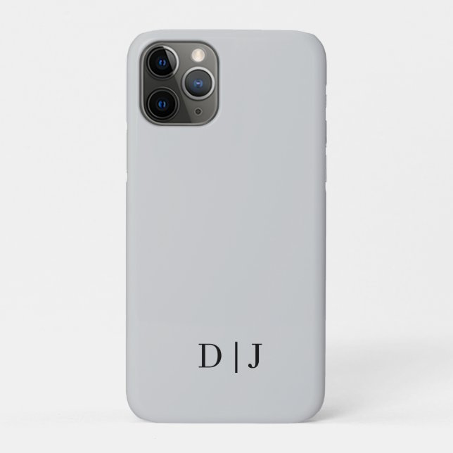 iPhone-Hüllen Mittelgrau  Case-Mate iPhone Hülle (Rückseite)
