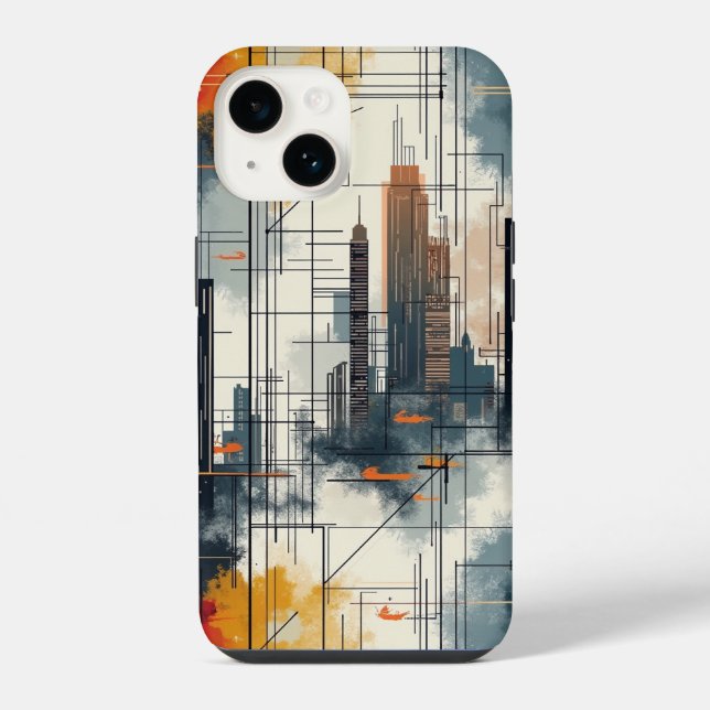 iPhone-Hüllen (moderne Kunst) iPhone Hülle (Rückseite)