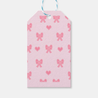 iPhone / iPad case Cute Pink Bows and Hearts Coque Geschenkanhänger