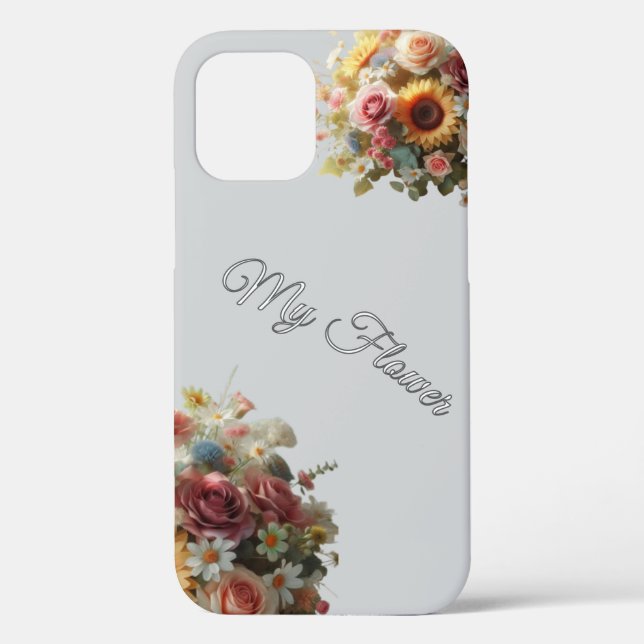 iPhone / iPad Fall 12 MY Blume Case-Mate iPhone Hülle (Rückseite)