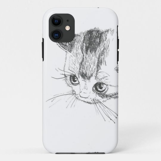 Iphone Ipad Fall Katzen Zeichnen Case Mate Iphone Hulle Zazzle At