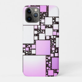 iPhone/iPad-Fall mit rosa und weißem Quadrat Case-Mate iPhone Hülle