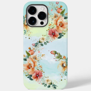 iPhone / iPad Gehäuse, Aquarellfarben Blume Case-Mate iPhone 14 Pro Max Hülle
