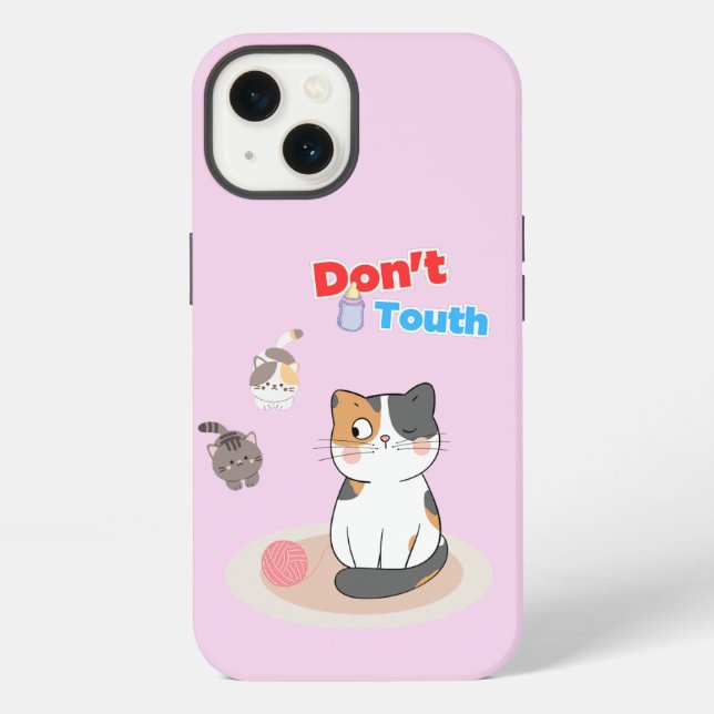 iPhone / iPad Gehäuse Bild Katze Hülle (Rückseite)