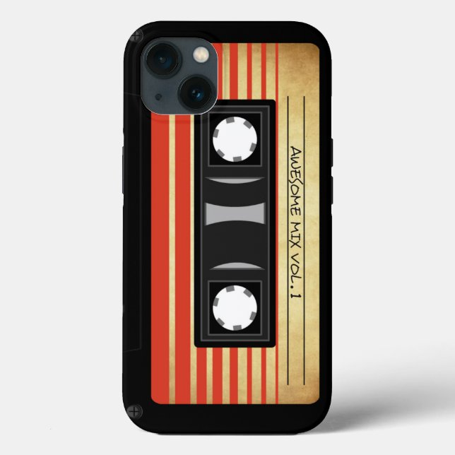 iPhone/iPad Gehäuse Cassette Classic Mix Volume 1 Case-Mate iPhone Hülle (Rückseite)