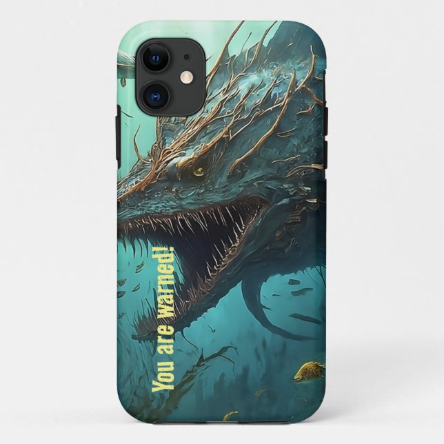 iPhone/iPad-Gehäuse des Ocean Monster Case-Mate iPhone Hülle (Rückseite)